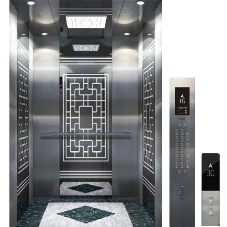 8-Person High-Capacity Elevator for Four Levels by Home lift elevator