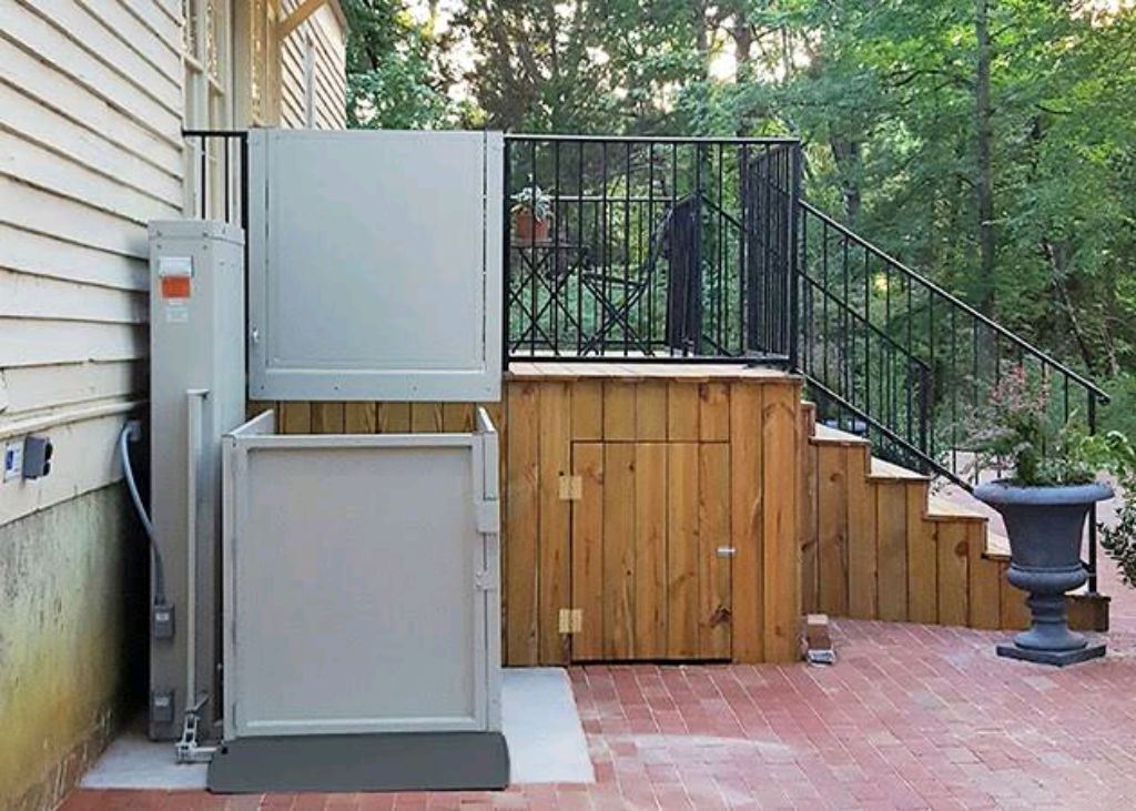 Vertical Platform (porch) Lift by Home lift elevator