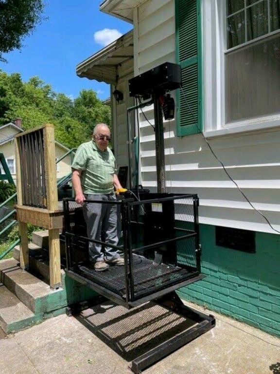 Outdoor Home porch Lift by Home lift elevator