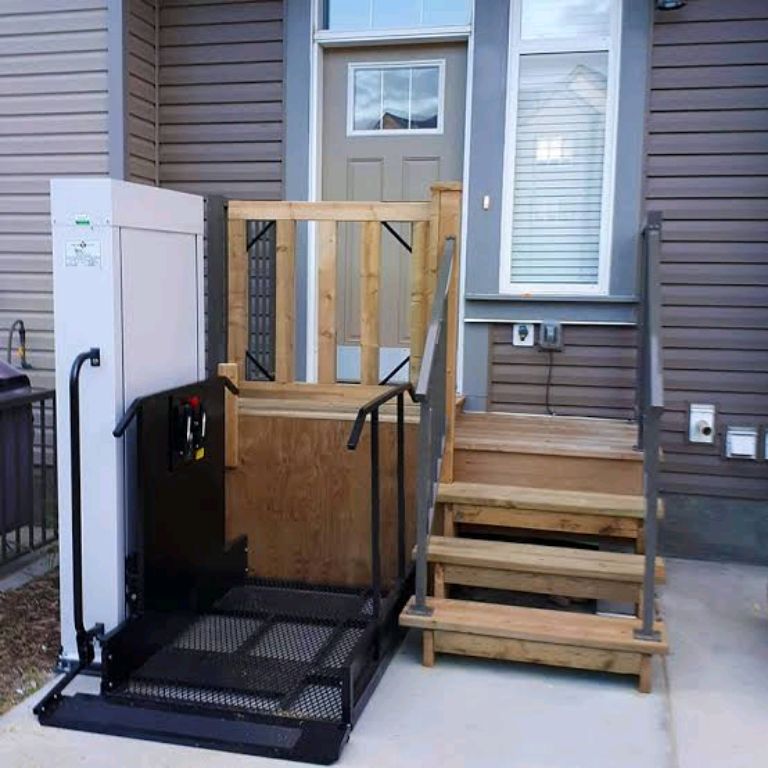 Home Entry Accessibility porch Lift by Home lift elevator