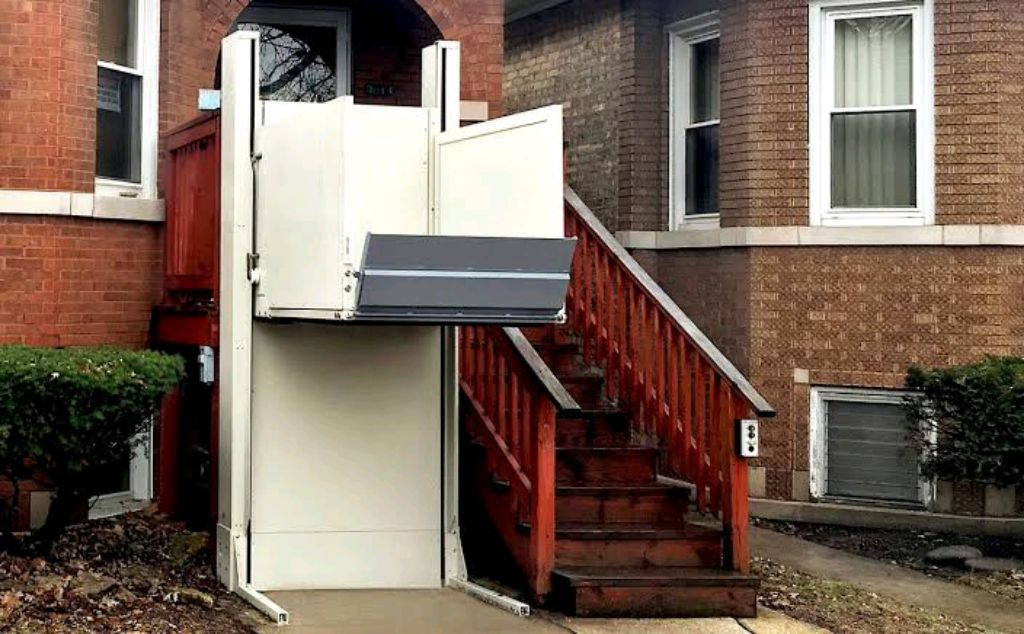 Accessible Porch Elevator by Home lift elevator