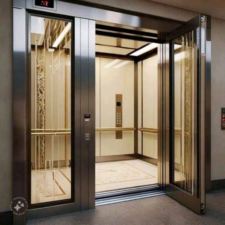1250kg Stainless Steel Multi-Stop Lift by Home lift elevator