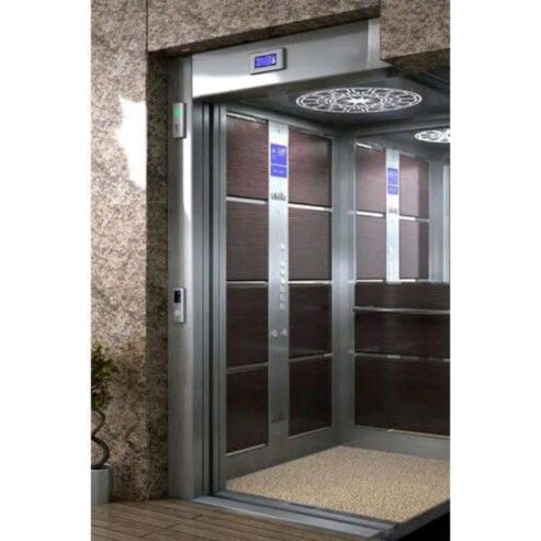 Five-Stop Vertical Lift Solution for 12 People by Home lift elevator