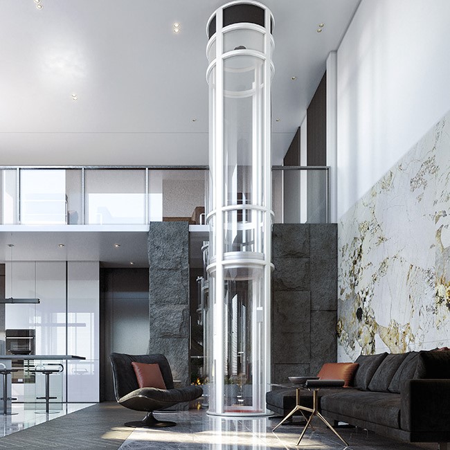 Residential Vertical Air Lift by Home lift elevator