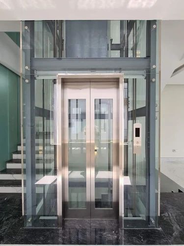 Low-Rise Passenger Lift for Public Entryways by Home lift elevator