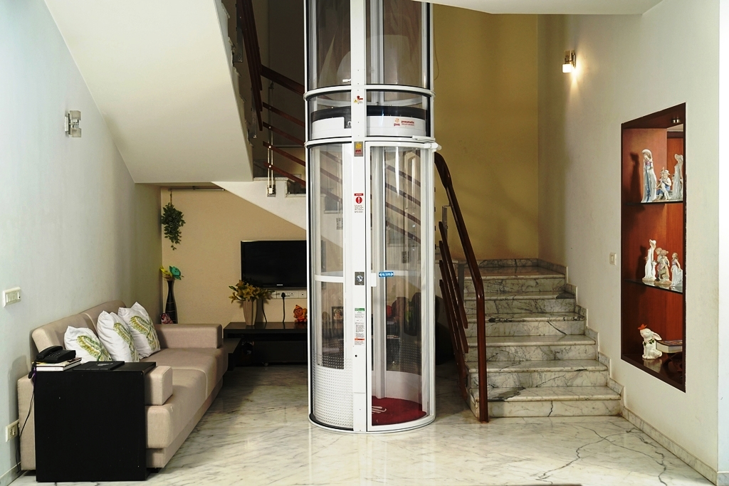 Capsule Type 3-Floor Home Elevator by Home lift elevator