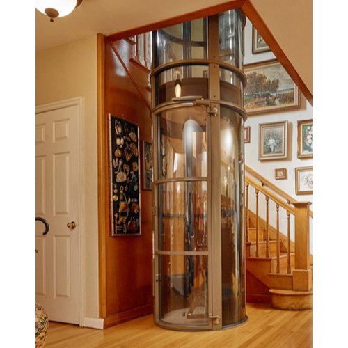 3-Stop Capsule Style Home Elevator Lift by Home lift elevator