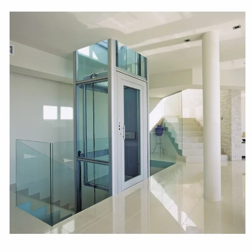 Hydraulic Gearless Elevator for 4 Floors by Home lift elevator