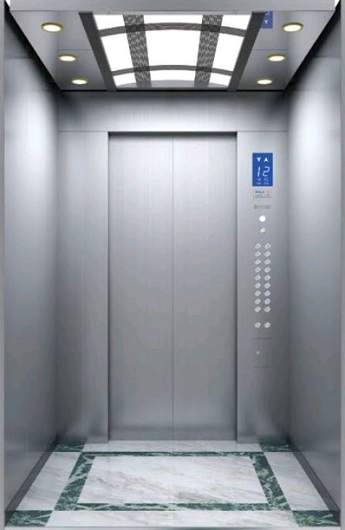 Seven-Floor Stainless Steel Elevator for 8 Persons by Home lift elevator
