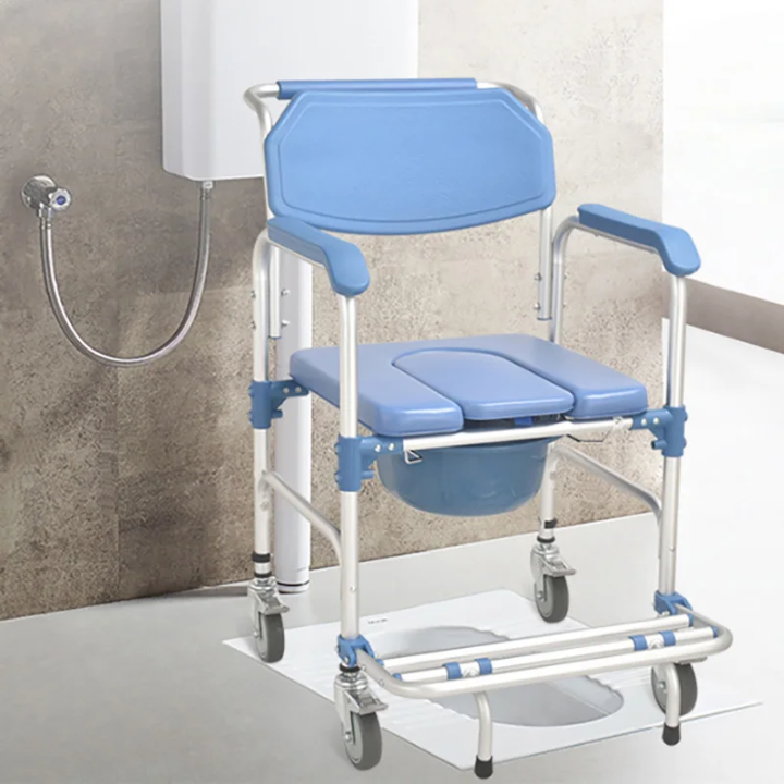 Wheeled Toilet Chair by Scantrik