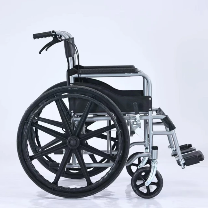 Foldable Manual Commode Wheelchair by Scantrik