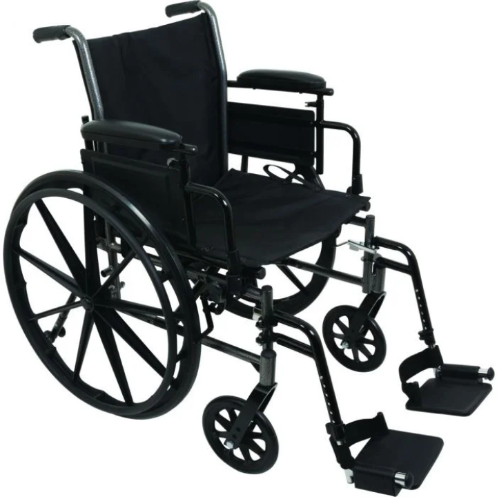 Manual Commode Chair on Wheels by Scantrik