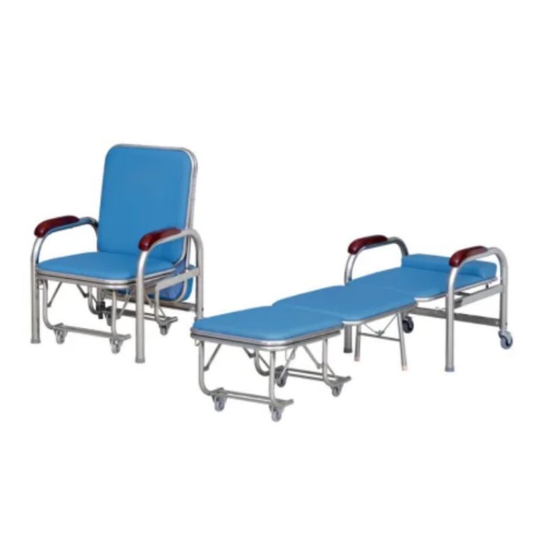 Fold-Out Patient Attendant Bed by Scantrik