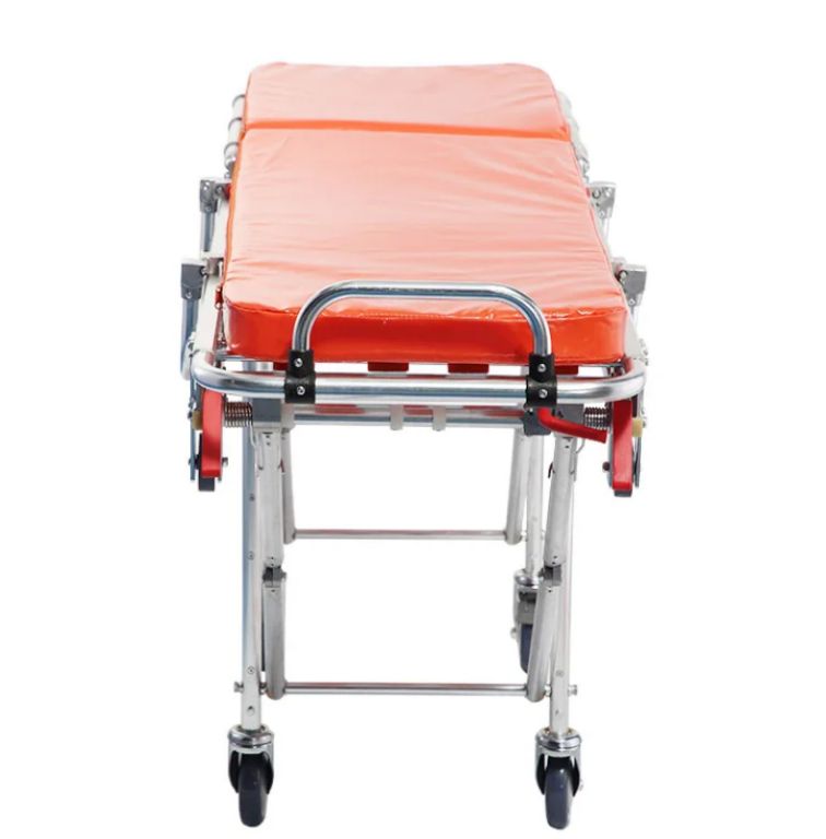Aluminium Frame Medical Trolley Bed by Scantrik