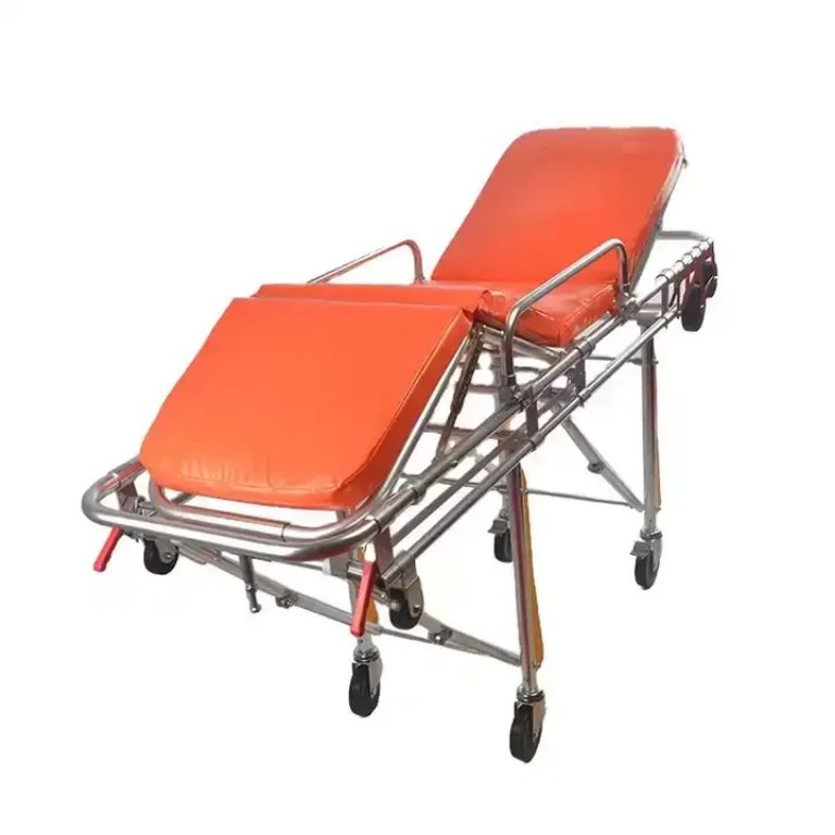 Adjustable Aluminium EMS Gurney by Scantrik