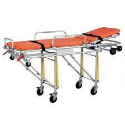 Aluminium Medical Transfer Trolley by Scantrik