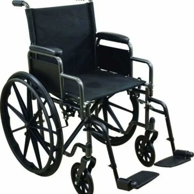 Folding Commode Wheelchair by Scantrik