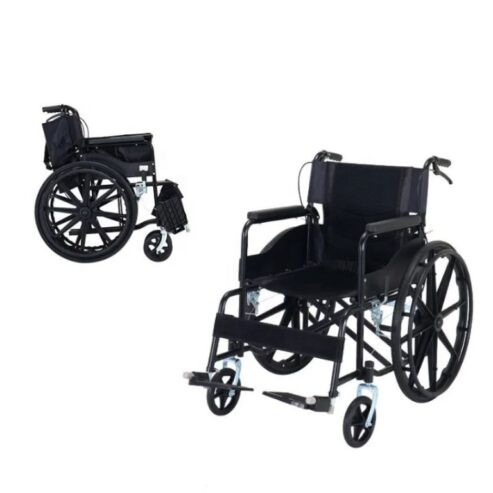 Manual Bedside Commode Wheelchair by Scantrik