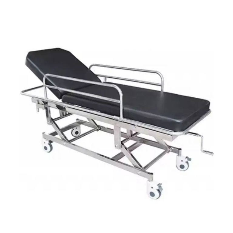 Steel Frame Stretcher Bed by Scantrik