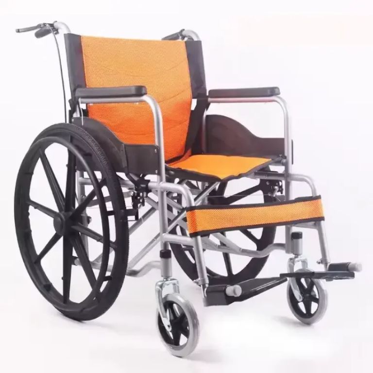 Reclining Manual Commode Wheelchair by Scantrik