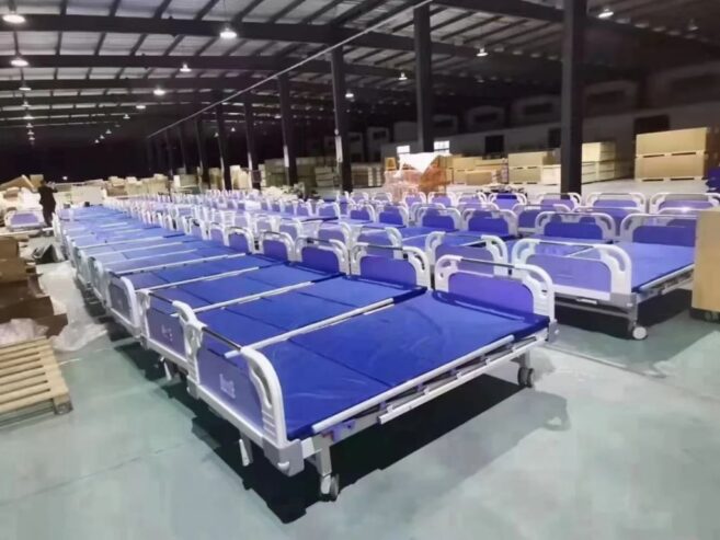 Hospital Bed with Crank by Scantrik