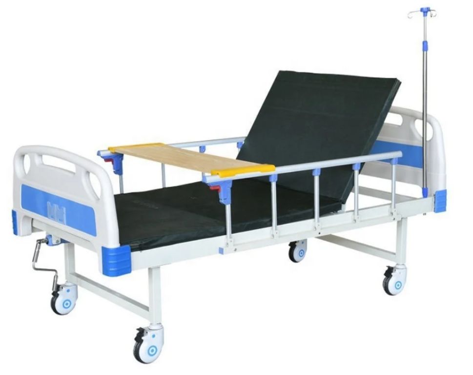 Hospital Bed with Crank Mechanism by Scantrik