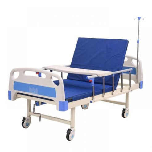 Manual two-function bed by Scantrik
