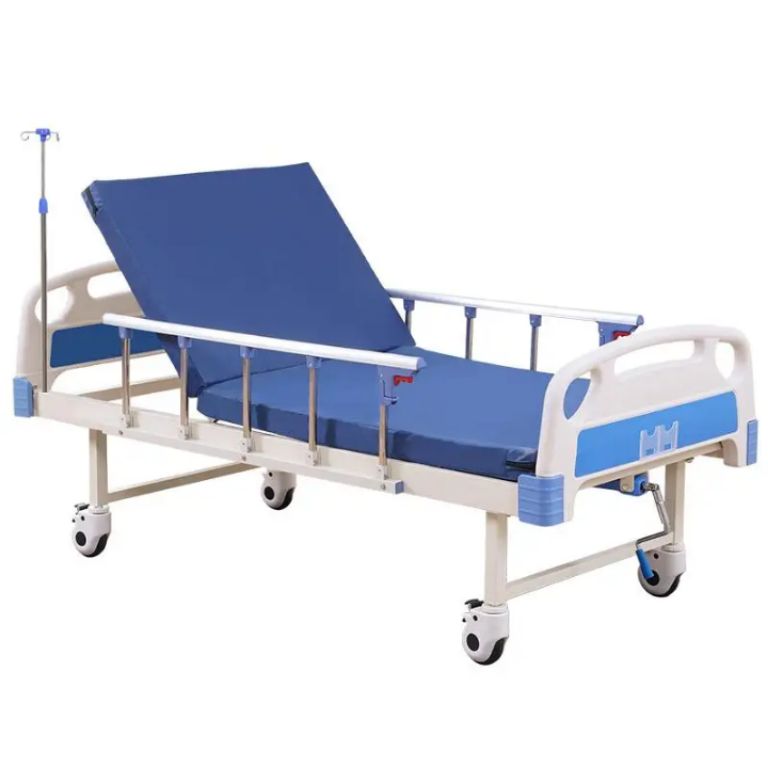 Patient Care Bed with Crank by Scantrik