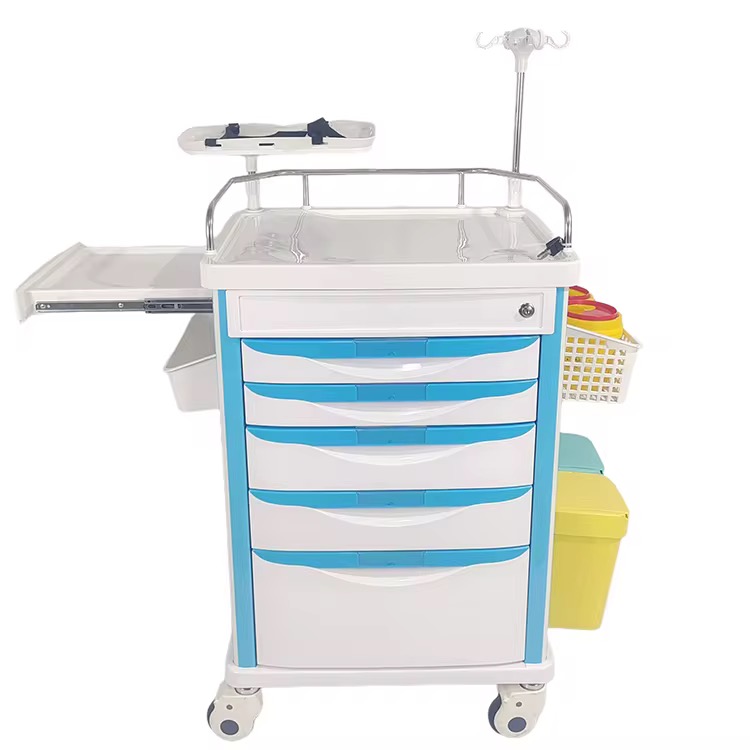 Anesthesia hospital medicine trolley Nigeria by Scantrik