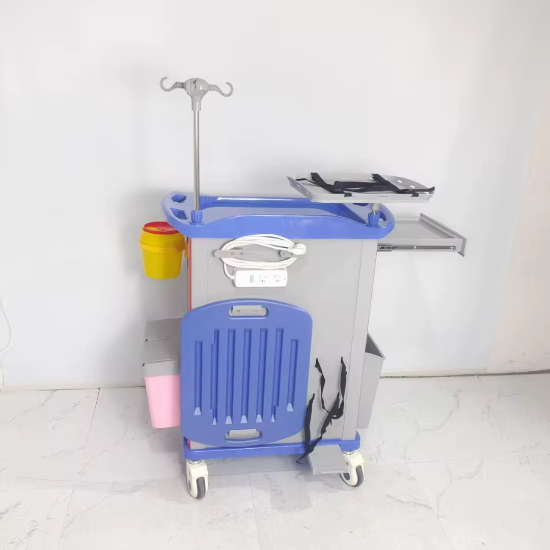 Anesthesia hospital drug trolley suppliers Nigeria by Scantrik