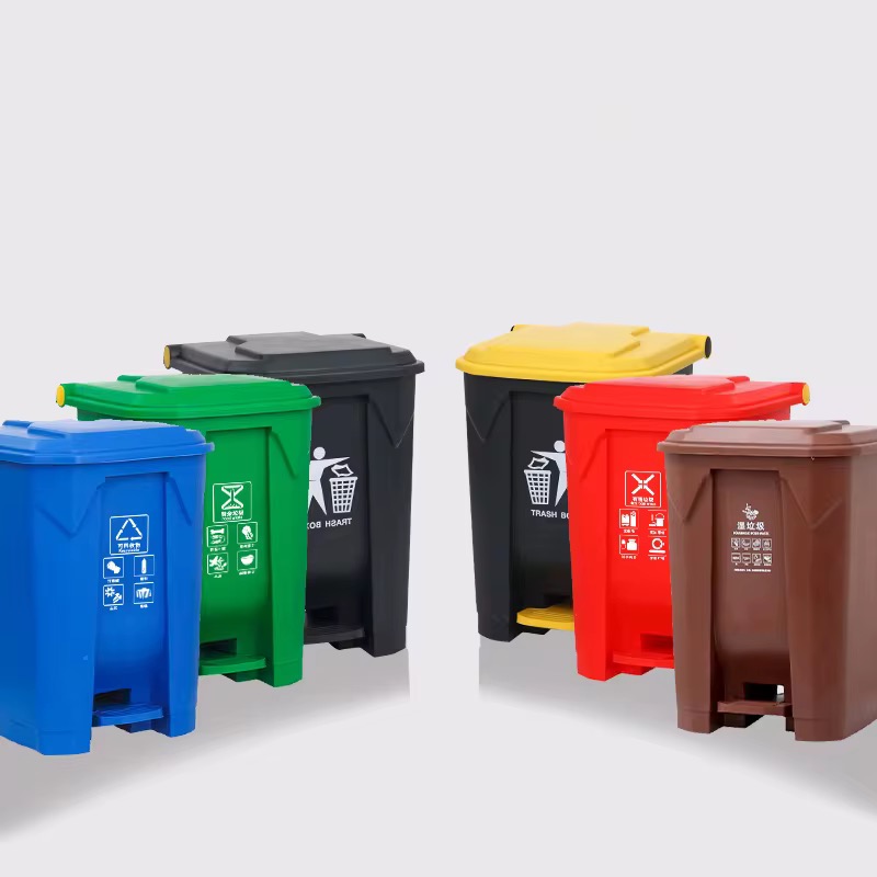 Double Sided Pedal Bin for Infection Control in Nigeria by Scantrik