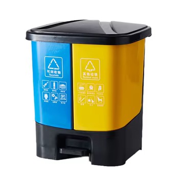 Double Sided Pedal Bin for Clinics in Nigeria by Scantrik
