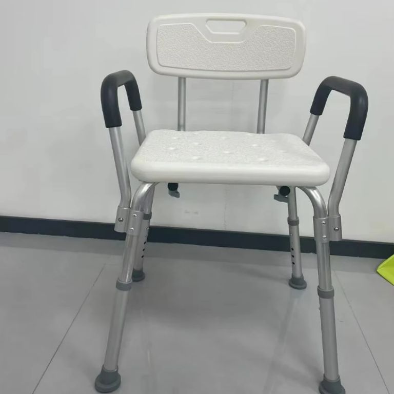 Shower chair with black rest & crossed base shop in Nigeria by Scantrik
