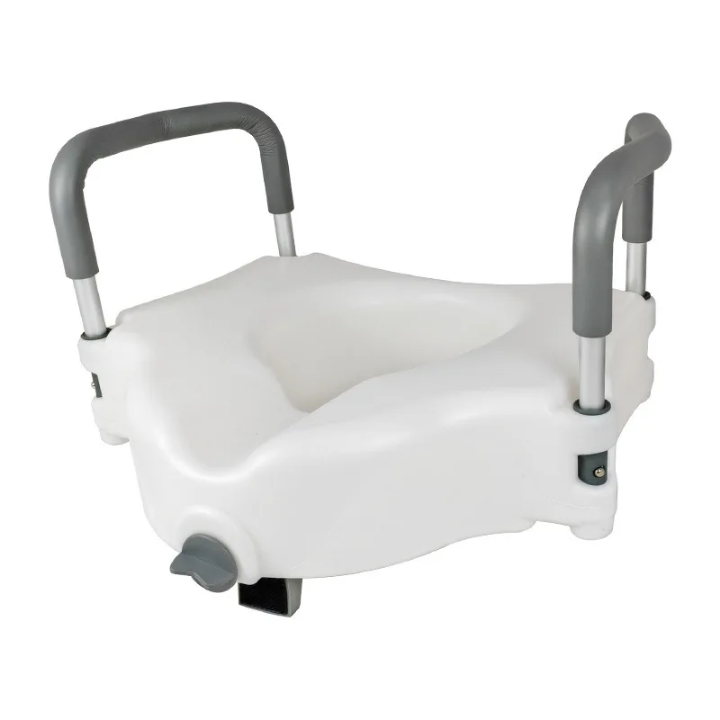 Toilets set Raiser with handles in Benin City Nigeria by Scantrik