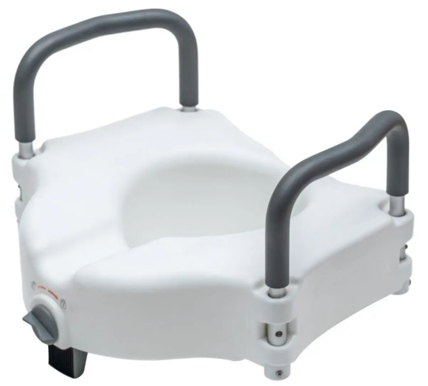Toilets set Raiser with handles dealer in Nigeria by Scantrik