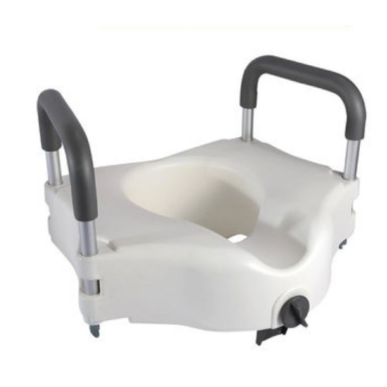 Toilets set Raiser with handles in Abuja Nigeria by Scantrik
