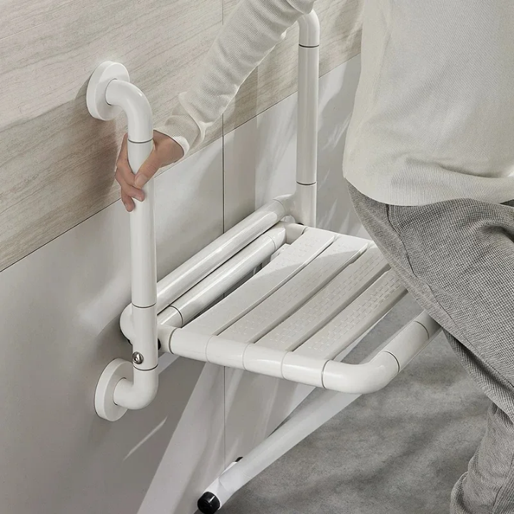 Wall Mounted Shower Chair for clinics in Nigeria by Scantrik