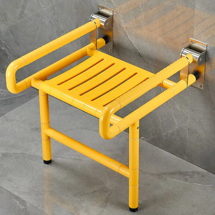 Wall Mounted Shower Chair for small bathrooms in Nigeria by Scantrik