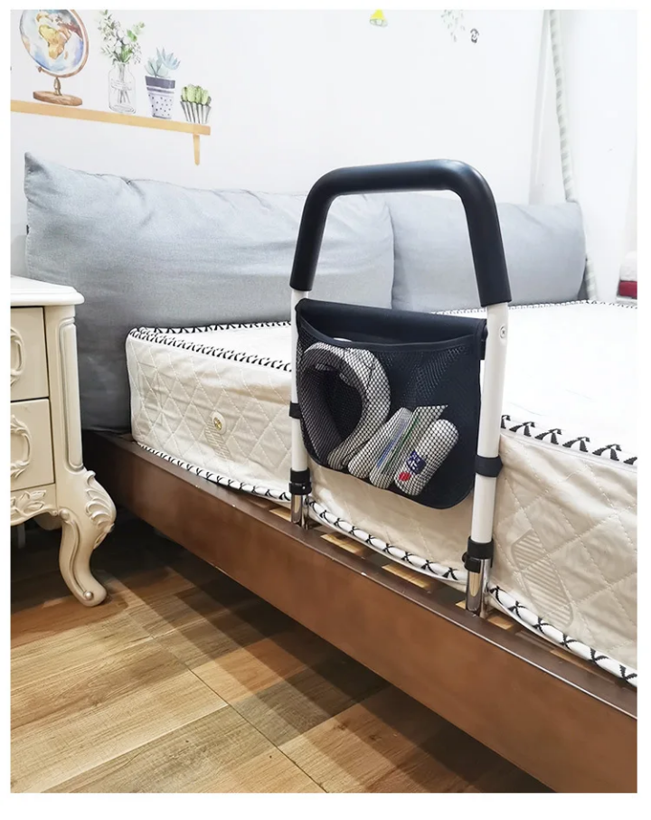 Elderly Bed Assist Rail with foldable handle in Nigeria by Scantrik