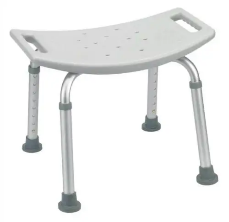 Shower Chair without back rest with Handle sales in Nigeria by Scantrik
