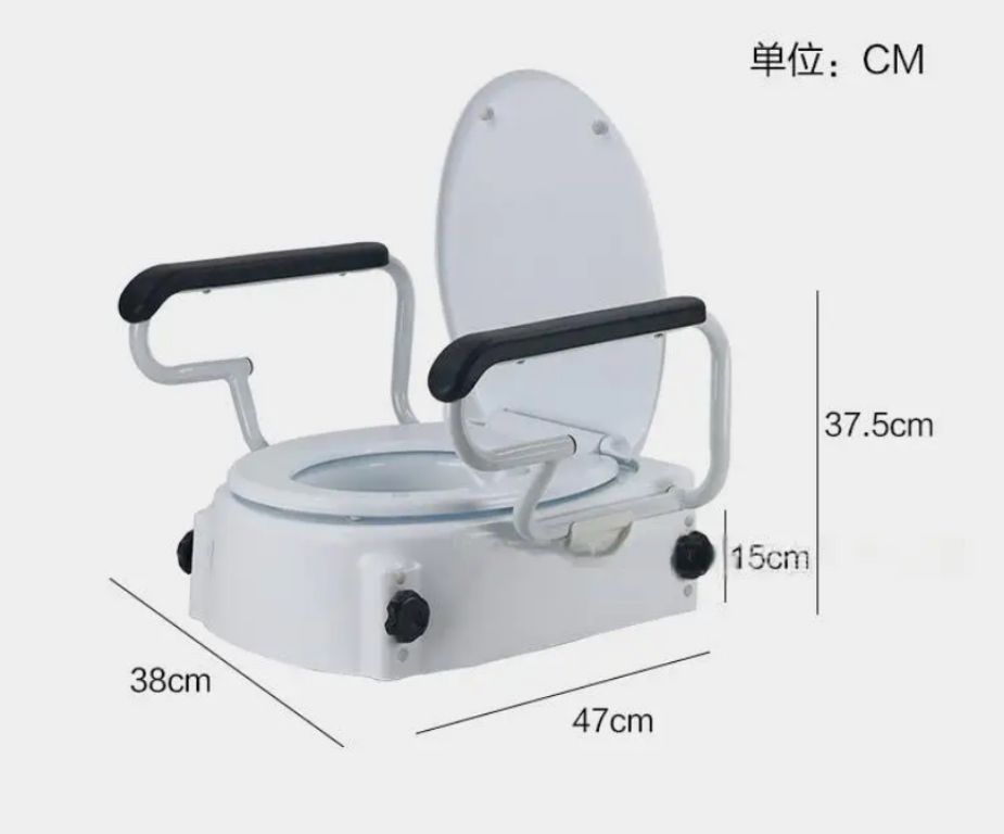 Toilet Raiser Seat Cushion Walker Frame (with Seat) suppliers Port Harcourt Nigeria by Scantrik