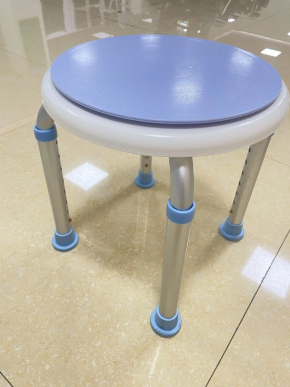 Rotatable Shower Chair without back rest lightweight in Nigeria by Scantrik