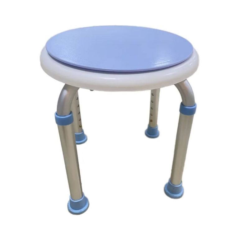 Rotatable Shower Chair without back rest for hospitals in Nigeria by Scantrik