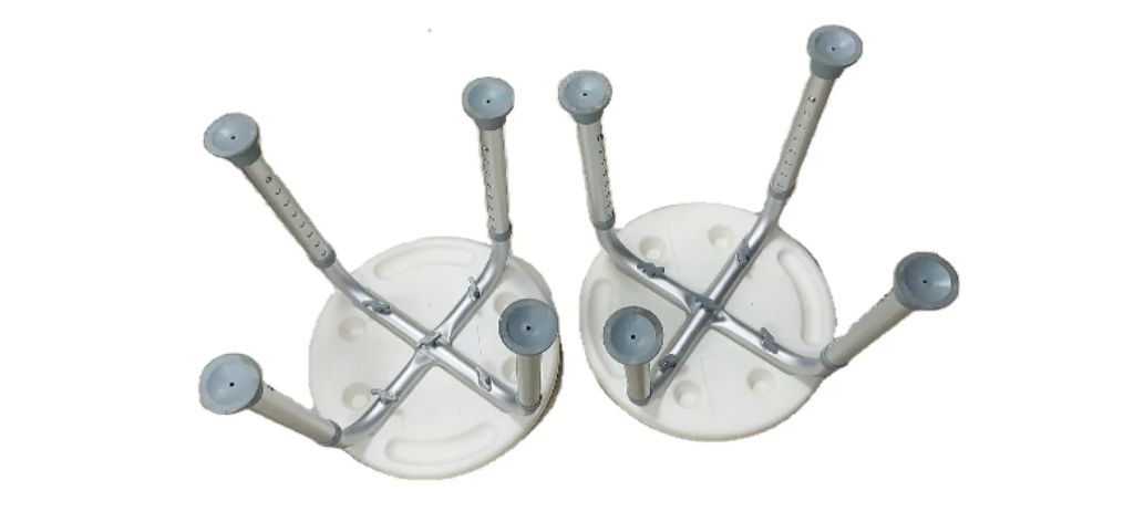 Rotatable Shower Chair without back rest for rehabilitation in Nigeria by Scantrik