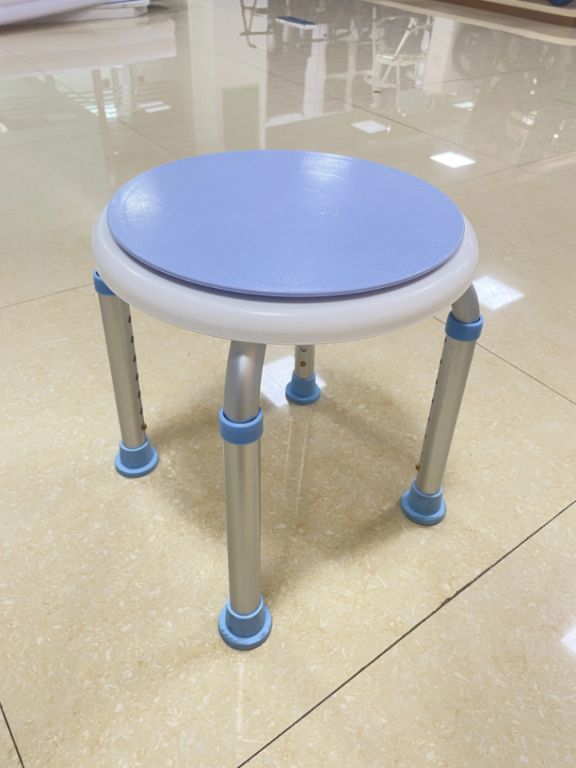 Rotatable Shower Chair without back rest durable in Nigeria by Scantrik
