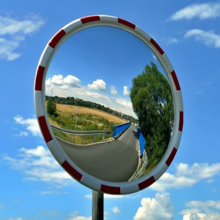 80cm acrylic convex safety mirror company in Nigeria by Hiphen