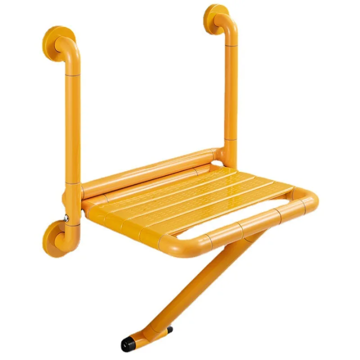 Wall mounted bathroom shower chair for luxury bathrooms in Nigeria by Scantrik