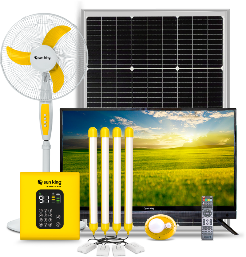 Affordable Sunking Home Plus Max + Pedestal Fan Installation in Nigeria By Lumett