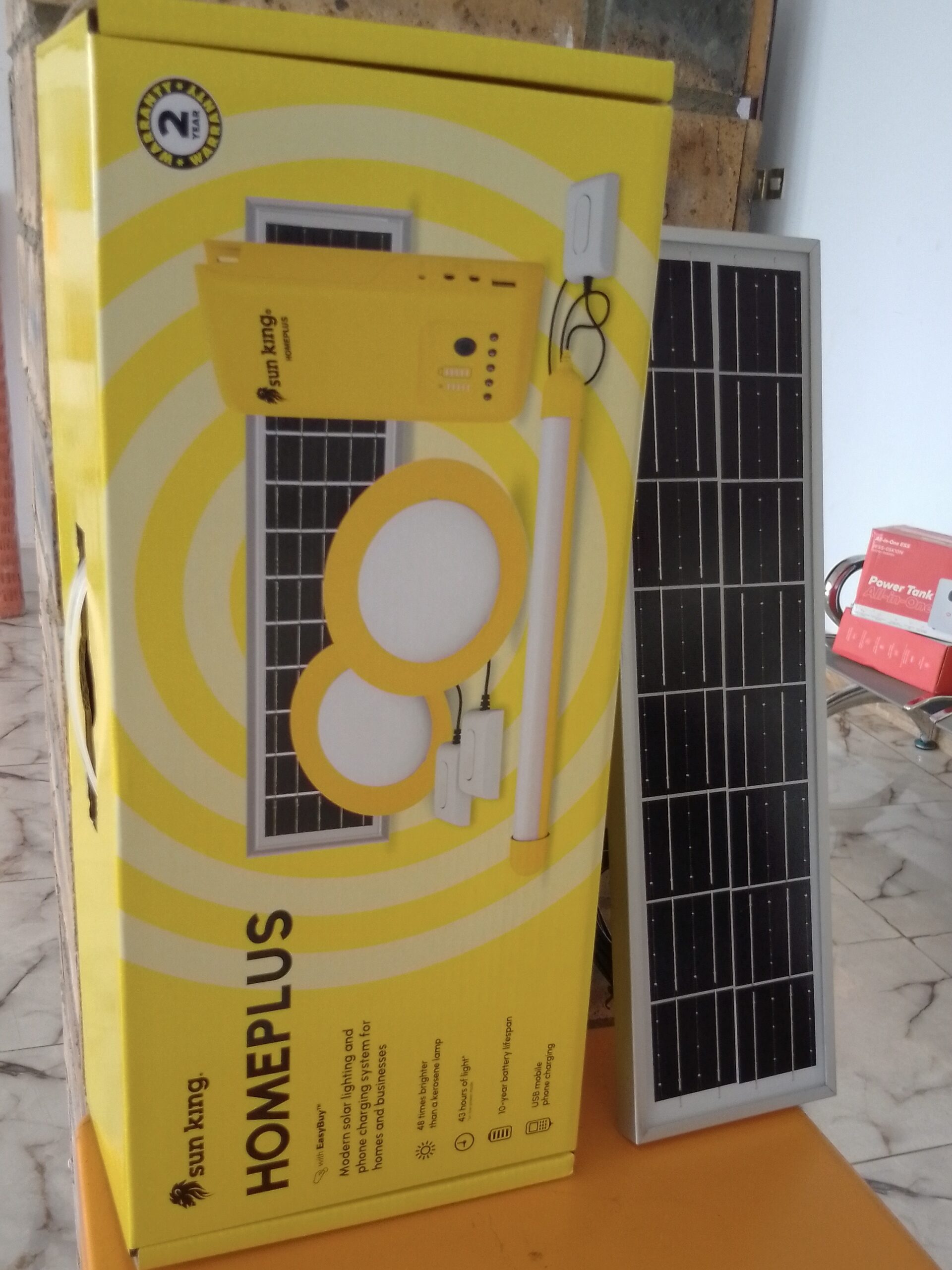 Sun King Home 40 Plus Solar Home System Installer in Nigeria