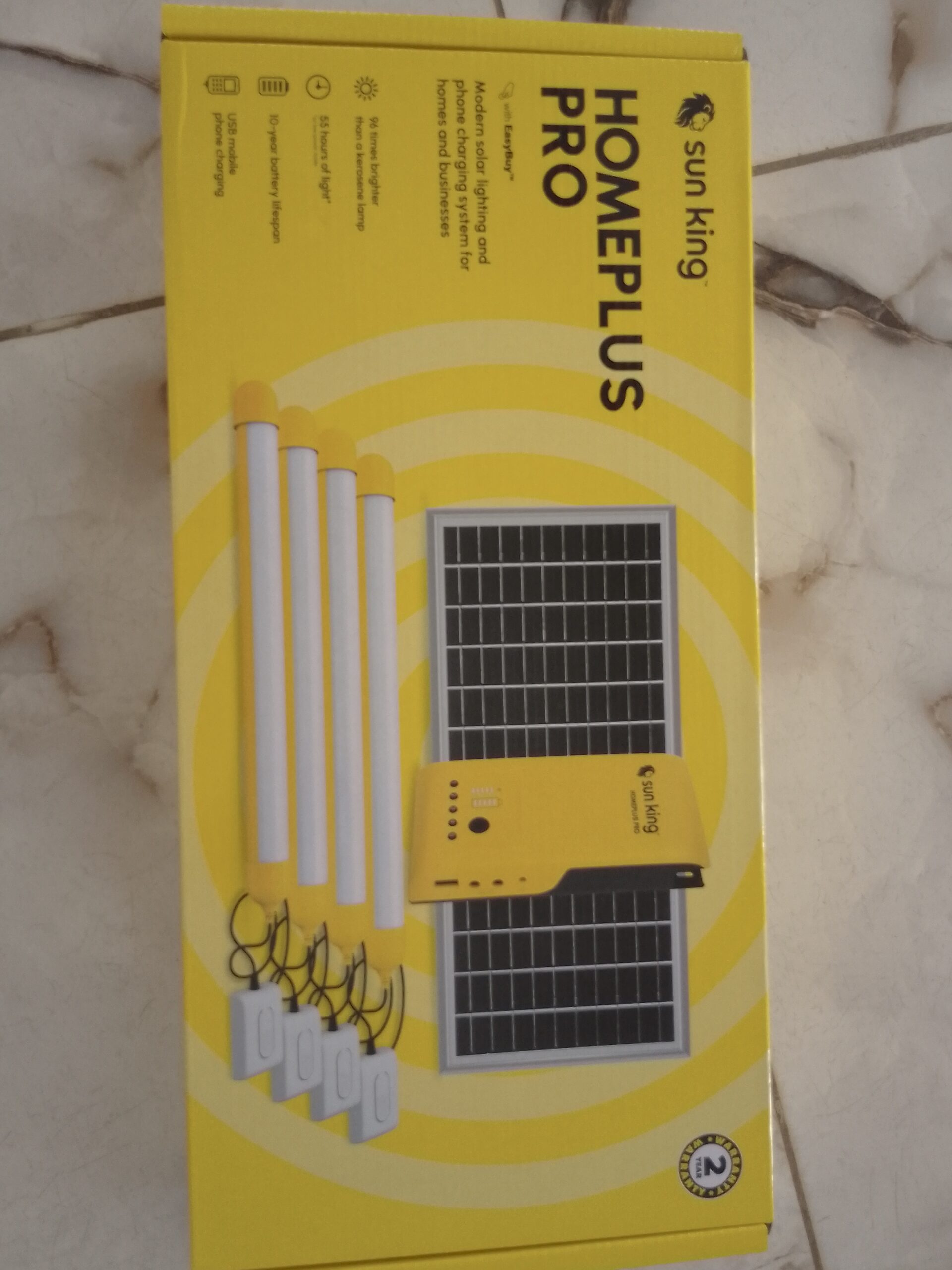 Sun King Home 40 Plus Solar Home System – Reliable Solar Energy for Homes and Small Businesses